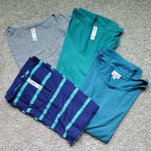 FOUR pack LuLaRoe shirts